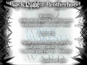 The Black Dagger Brotherhood: Lover Awakened and Quotes