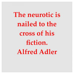 Great Alfred Adler quotes on gifts, posters and t-shirts.