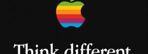inspirational steve jobs quotes Logo for the Think Different campaign