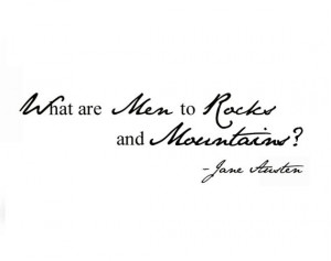 Jane Austen Wall Art Quote: Adhesive Vinyl Letters, Wall Sayings ...
