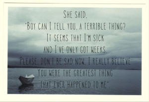 Mayday Parade - Terrible Things.