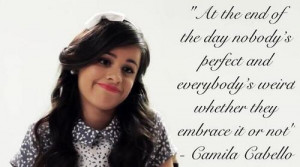 ... this image include: love camila, quotes, so cute, weird and my idol