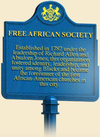 header=[Marker Text] body=[Established in 1787 under the leadership of ...