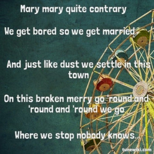Merry go round- kasey musgraves?