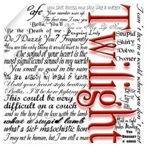 ... > Wall Art > Wall Decals > Movie Twilight Quotes Gifts Wall Decal