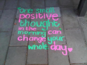 Positive thought
