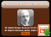 Sir Harold George Nicolson quotes
