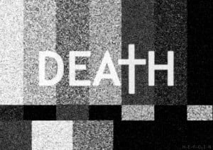 scary gif death gifs Black and White quotes creepy horror TV b&w dark ...