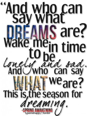 spring awakening quotes