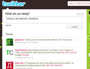 Making Our Own Twitter Timeline