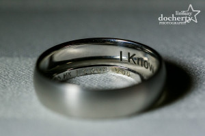 wedding bands with star wars quotes
