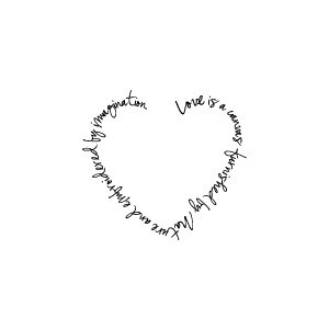 Valentine Clip Art and Romantic Graphics: Love Quote Clip Art Frame