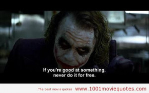 The Dark Knight (2008) - joker quote