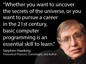 Stephen Hawking about computer programmingThis Man, Stephen Hawks ...