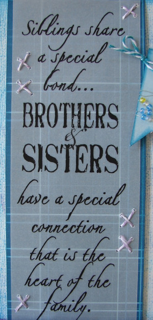 quotes on brothers and sisters relationship