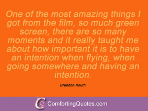 Brandon Routh Quotes