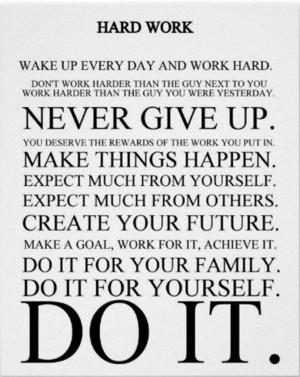 Hard Work