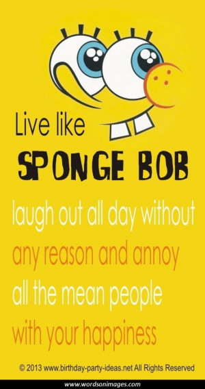 Sponge bob quotes