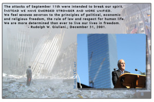 ... 11th Never Forget 9/11: World Trade Center [Quotes In Memoriam