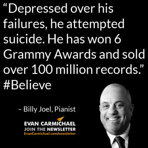 Depressed over his failures, he attempted suicide. He has won 6 Grammy ...