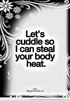 Want To Cuddle