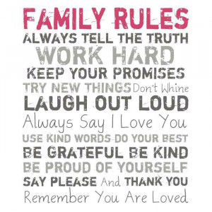 rules family quote share this awesome family quote on facebook