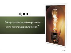 Creative PowerPoint Quotes Templates