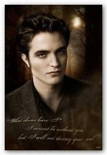 Twilight: NEW MOON Print featuring EDWARD CULLEN with Quote: Pick 1 of ...