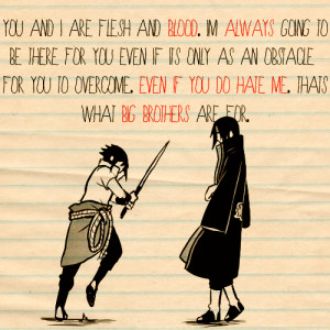 itachi and sasuke by downspade sasuke hatred quotes re sasuke