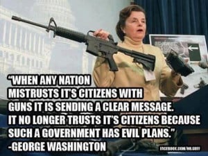... of this quote equating government gun control with evil intentions