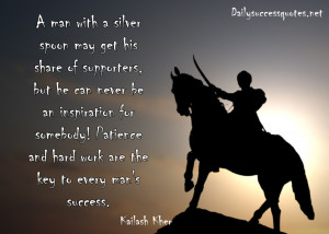 man with a silver spoon may get his share of supporters, but he can ...