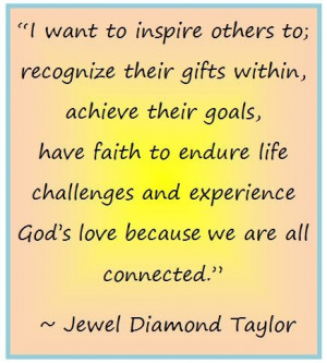 Mission Statement - Jewel Diamond Taylor
