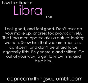 how to attract a Libra man
