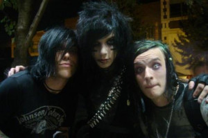 Marti Rubels, Andy Biersack & Nick Matthews. (via imgTumble)