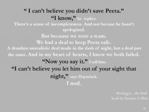 Quotes - haymitch-katniss-and-peeta Fan Art