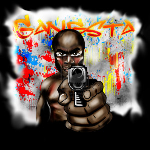 Gangsta Rap Graffiti Leahg...