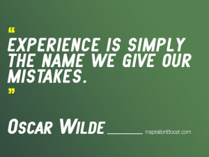 Oscar Wilde Learning Quotes