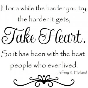 Elder Holland quotes for 12x12 tiles