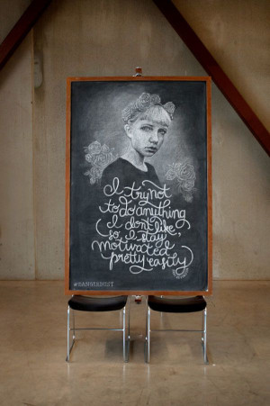 Awesome Chalkboard Designs by Dangerdust | From up North