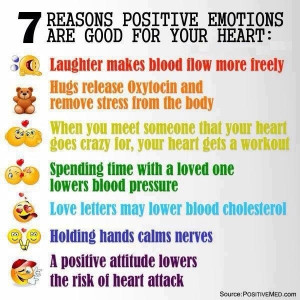Positive emotion..