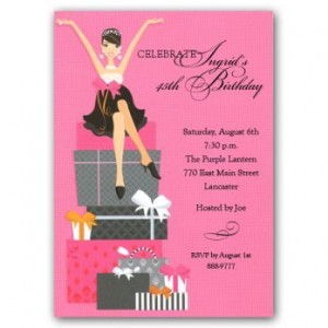 Free Quotes Pics on: Forty And Fabulous Birthday Invitations