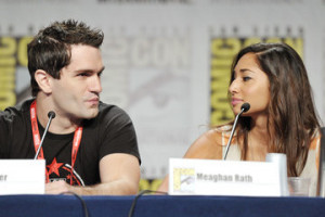 Sam Witwer And Meaghan Rath