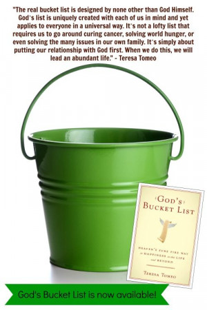 From God's Bucket List by Teresa Tomeo #christian #book