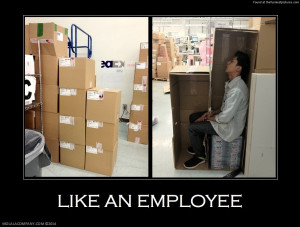 Like a Boss? Nope, more LIKE AN EMPLOYEE! Happy Employee Appreciation ...