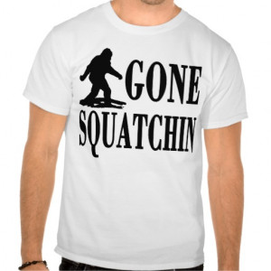 Bobo GONE SQUATCHIN Finding Bigfoot Tee