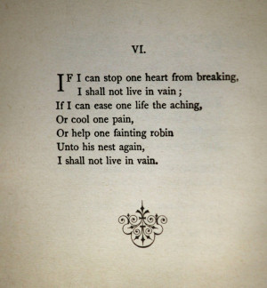Emily Dickinson poem