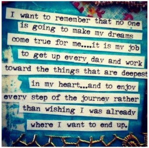 Collage quote about life