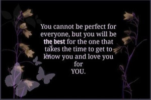 Can't be perfect...