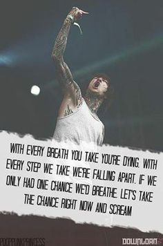 ... meaning more band stuff mitch lucker quotes screamo music quotes