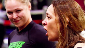 Ronda Rousey could use a touch of professionalism